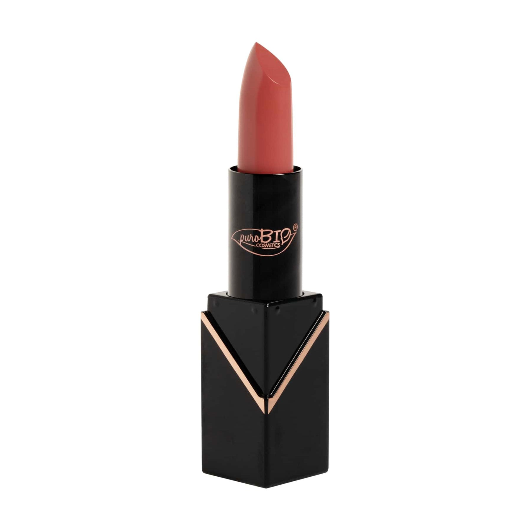 Уцінка! Помада для губ PuroBio Cosmetics Semi-Matte Lipstick 104 Rosa Pesca, 4.4 г